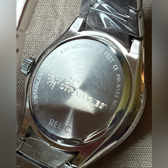 Relic by fossil men’s watch all stainless steel new - Picture 2 of 5